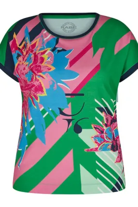 Rabe & LecomteGREEN FLOWER PRINT T-SHIRT