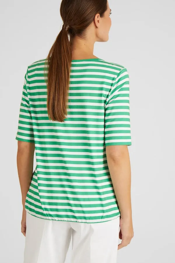 Rabe & LecomteGREEN STRIPED T-SHIRT