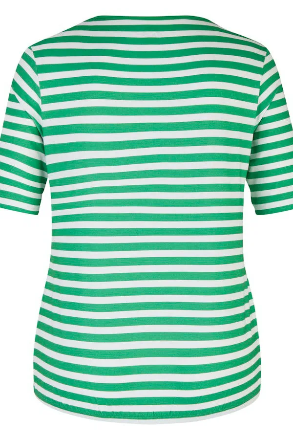 Rabe & LecomteGREEN STRIPED T-SHIRT