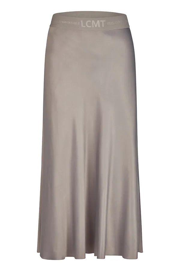 Rabe & LecomteGREY SATIN MAXI SKIRT