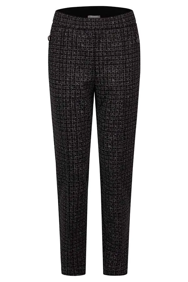 Rabe & LecomteGREY TWEED-LIKE TOUSERS