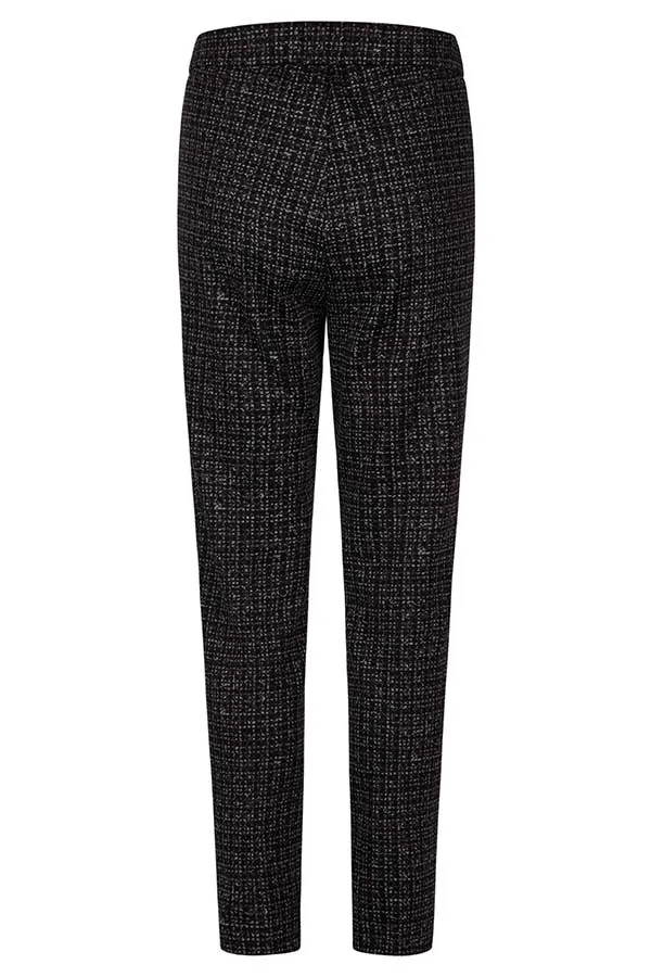 Rabe & LecomteGREY TWEED-LIKE TOUSERS