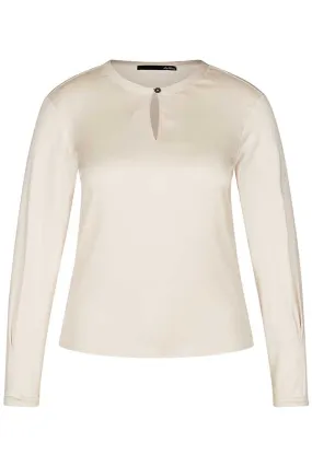 Rabe & LecomteIVORY LONG SLEEVE BLOUSE