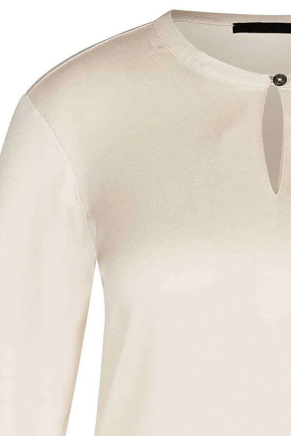 Rabe & LecomteIVORY LONG SLEEVE BLOUSE