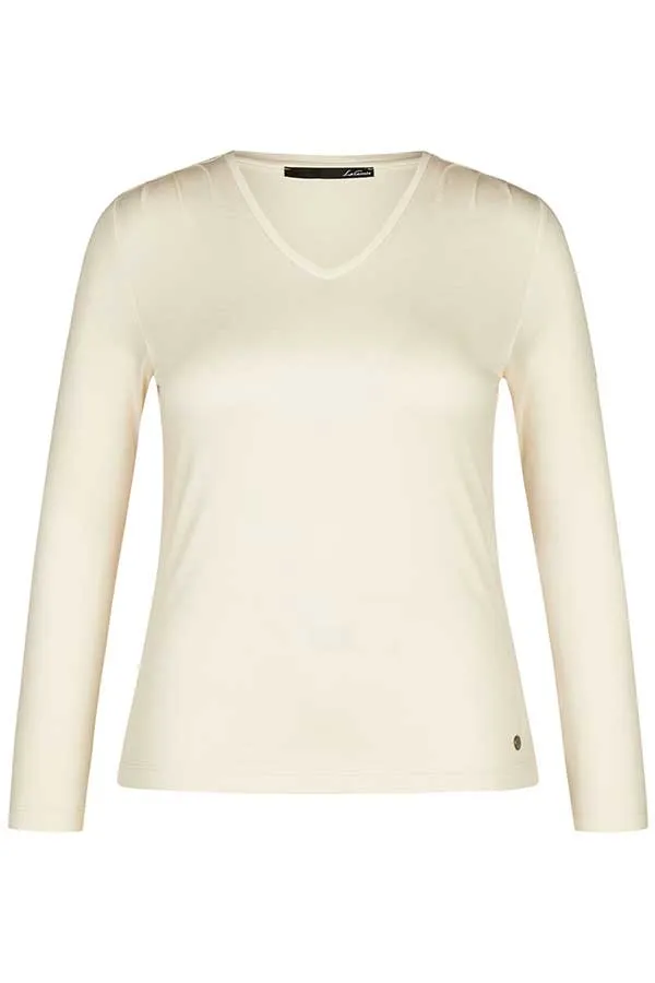 Rabe & LecomteIVORY V-NECK T-SHIRT