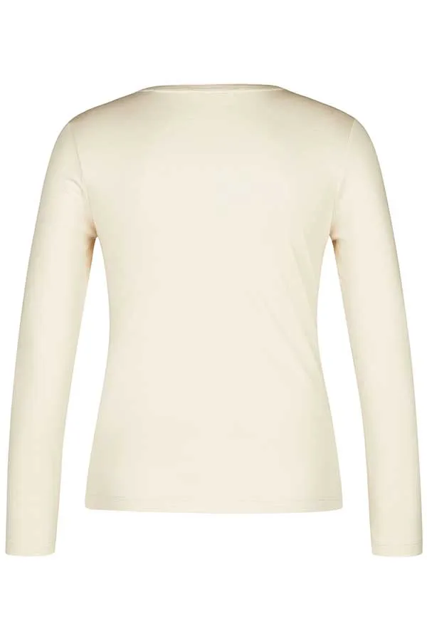 Rabe & LecomteIVORY V-NECK T-SHIRT