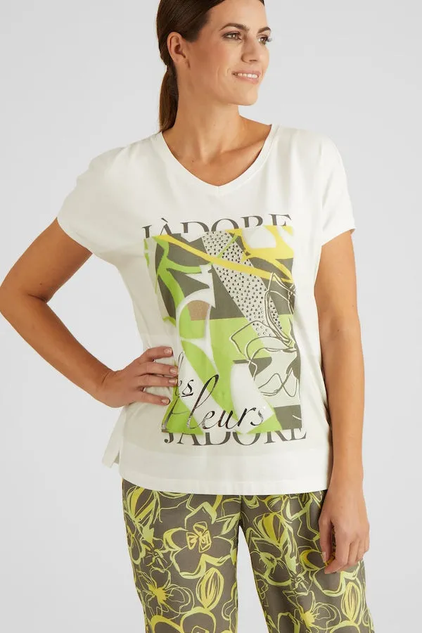 Rabe & LecomteJ'ADORE LES FLEURS T-SHIRT