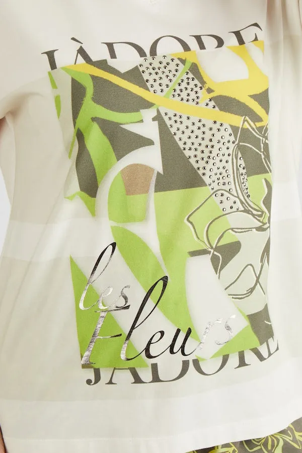 Rabe & LecomteJ'ADORE LES FLEURS T-SHIRT