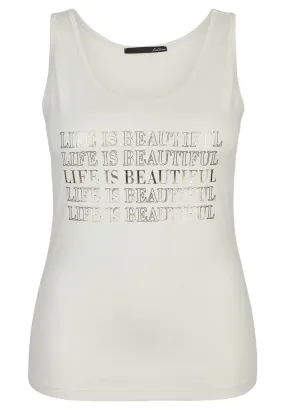 Rabe & LecomteLIFE IS BEAUTIFUL TANK TOP