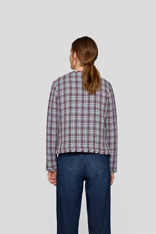 Rabe & LecomteMULTI CHECKERED COLLAR SHIRT