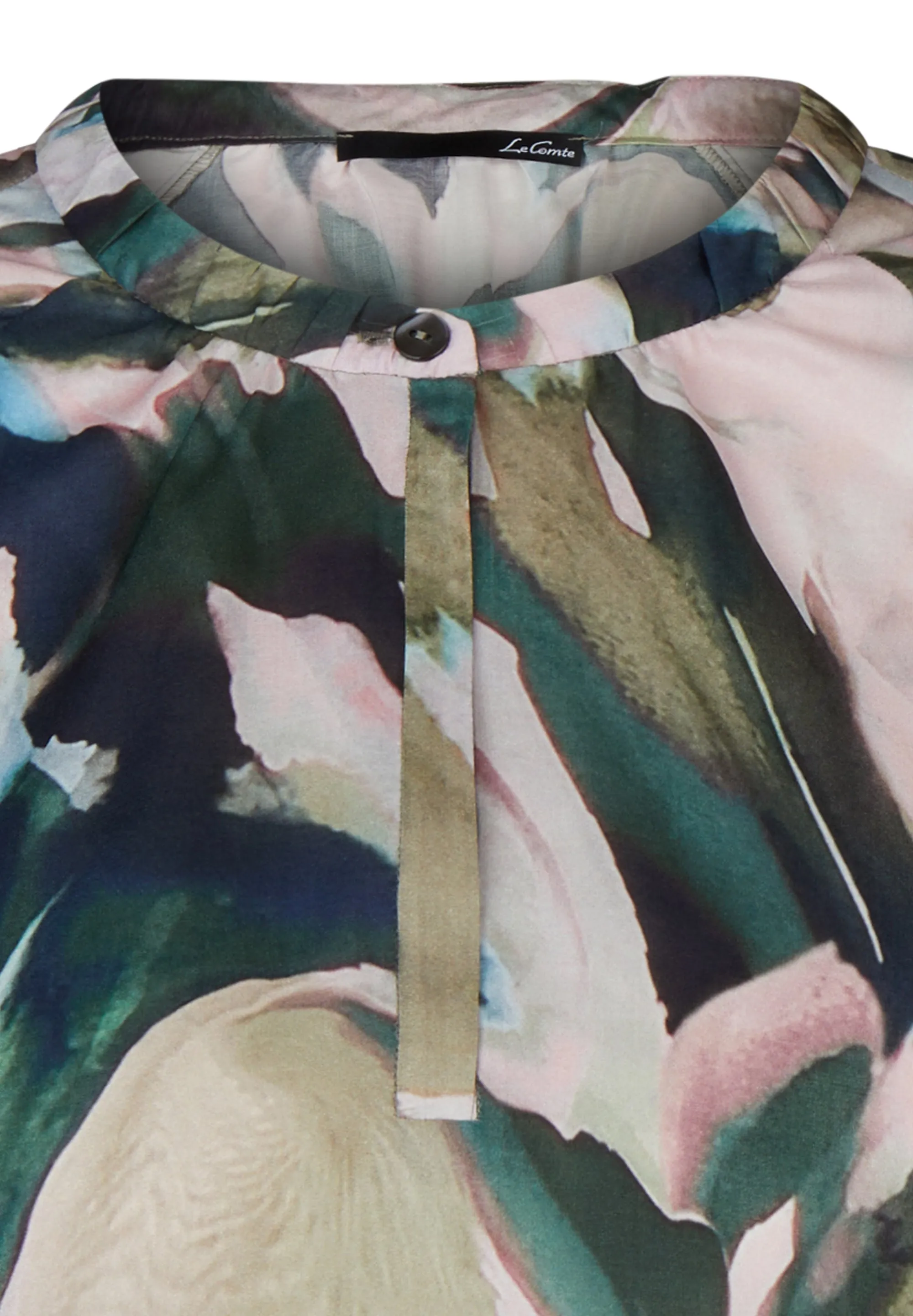 Rabe & LecomteOLIVE ABSTRACT PRINT BLOUSE