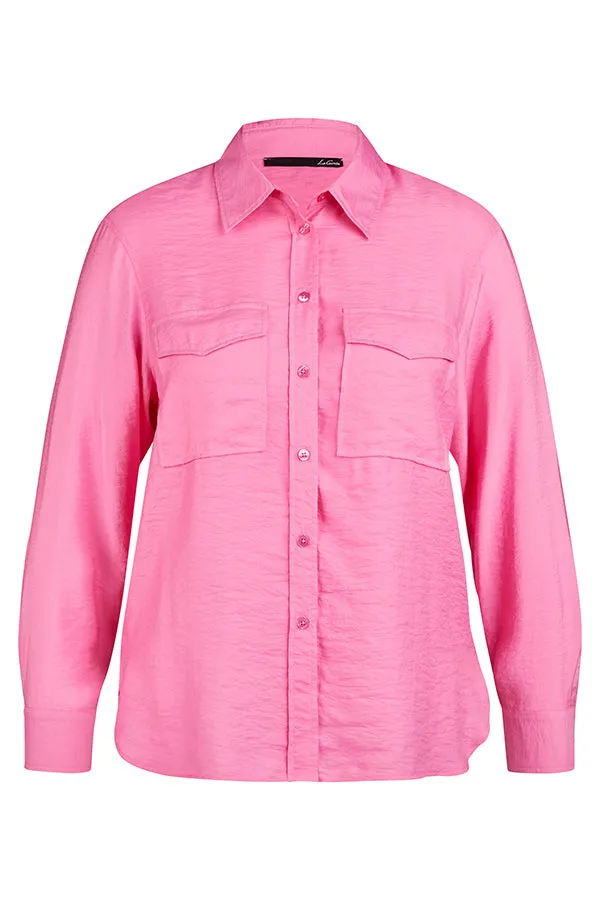 Rabe & LecomtePINK BUTTON UP LONG SLEEVE SHIRT