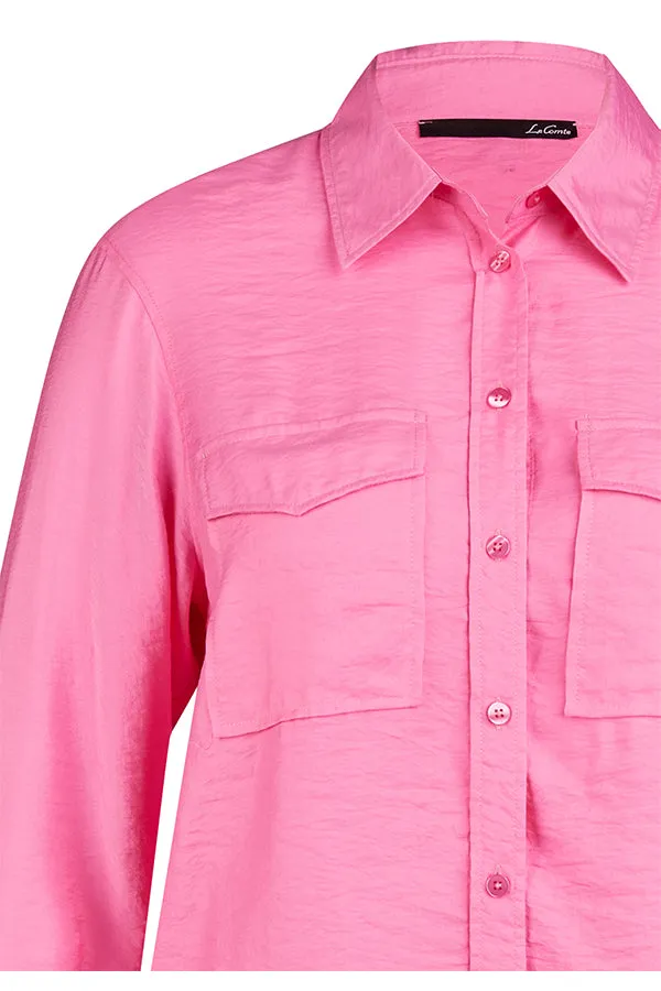 Rabe & LecomtePINK BUTTON UP LONG SLEEVE SHIRT