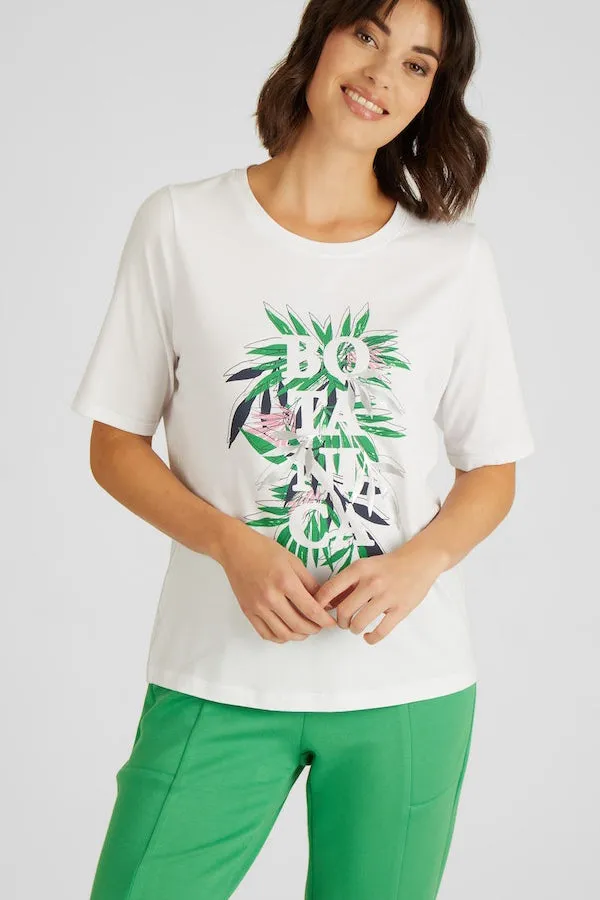 Rabe & LecomteWHITE BOTANICA T-SHIRT