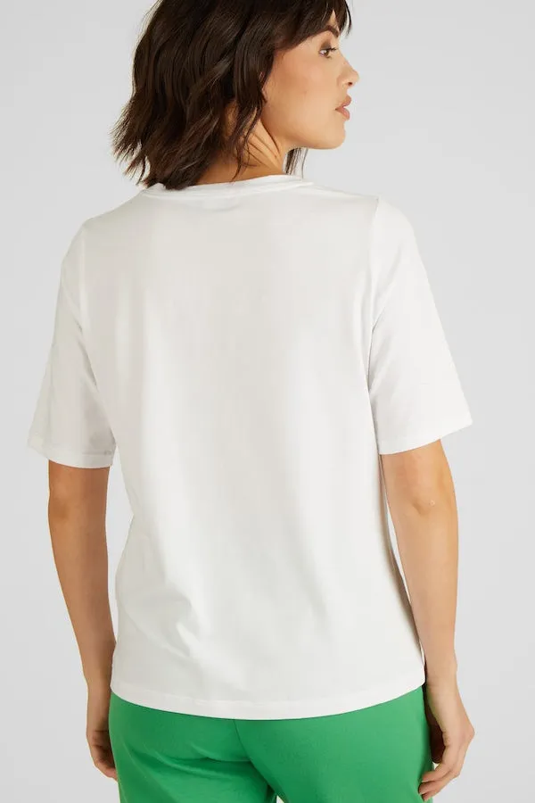 Rabe & LecomteWHITE BOTANICA T-SHIRT