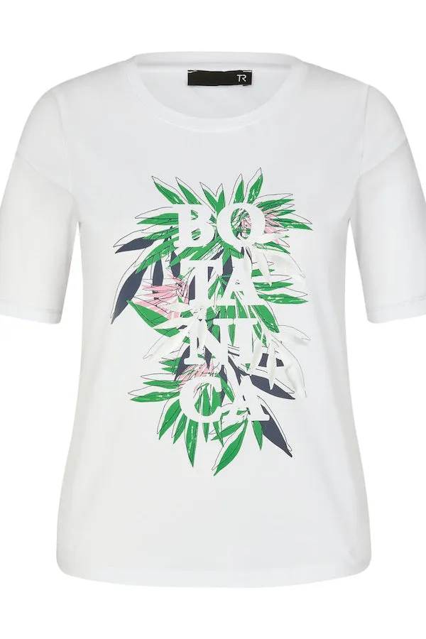 Rabe & LecomteWHITE BOTANICA T-SHIRT