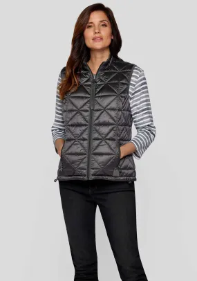 Rabe Lightweight Quilted Gilet, Black