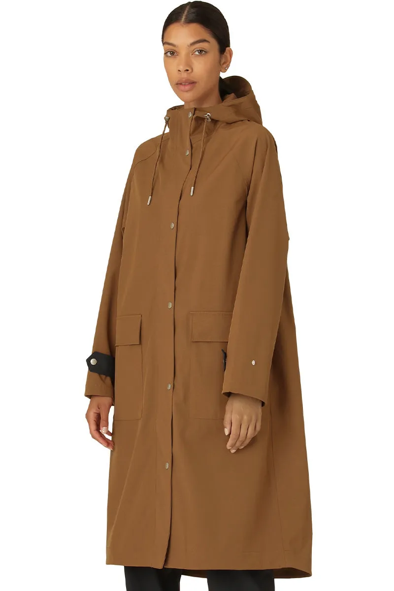 Raincoat Rain193 | Walnut | Regnfrakke fra Ilse Jacobsen