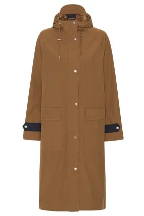 Raincoat Rain193 | Walnut | Regnfrakke fra Ilse Jacobsen