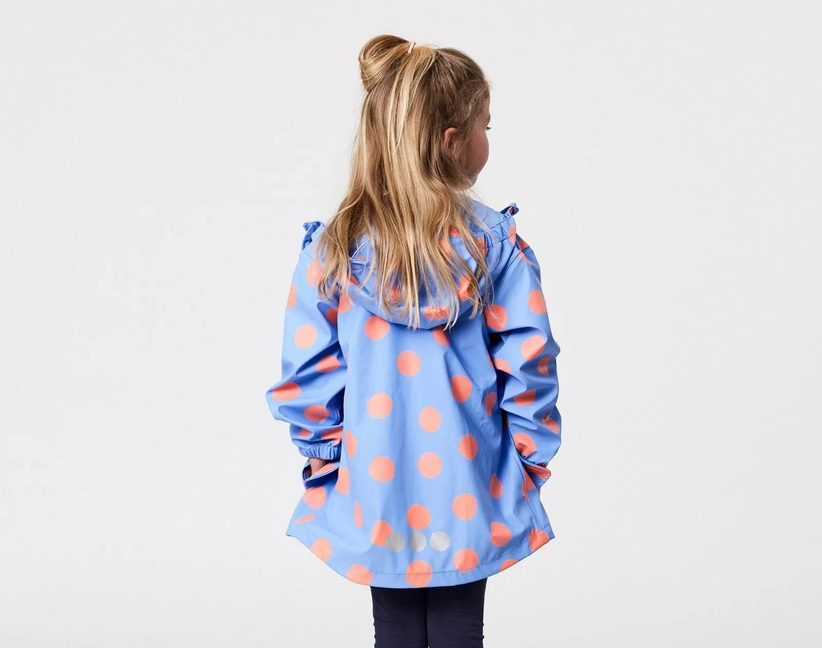 Recycled Waterproof Raincoat - Polka Dot