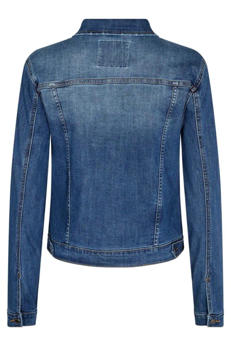 Rock Ja | Medium Blue Denim | Jakke fra Freequent