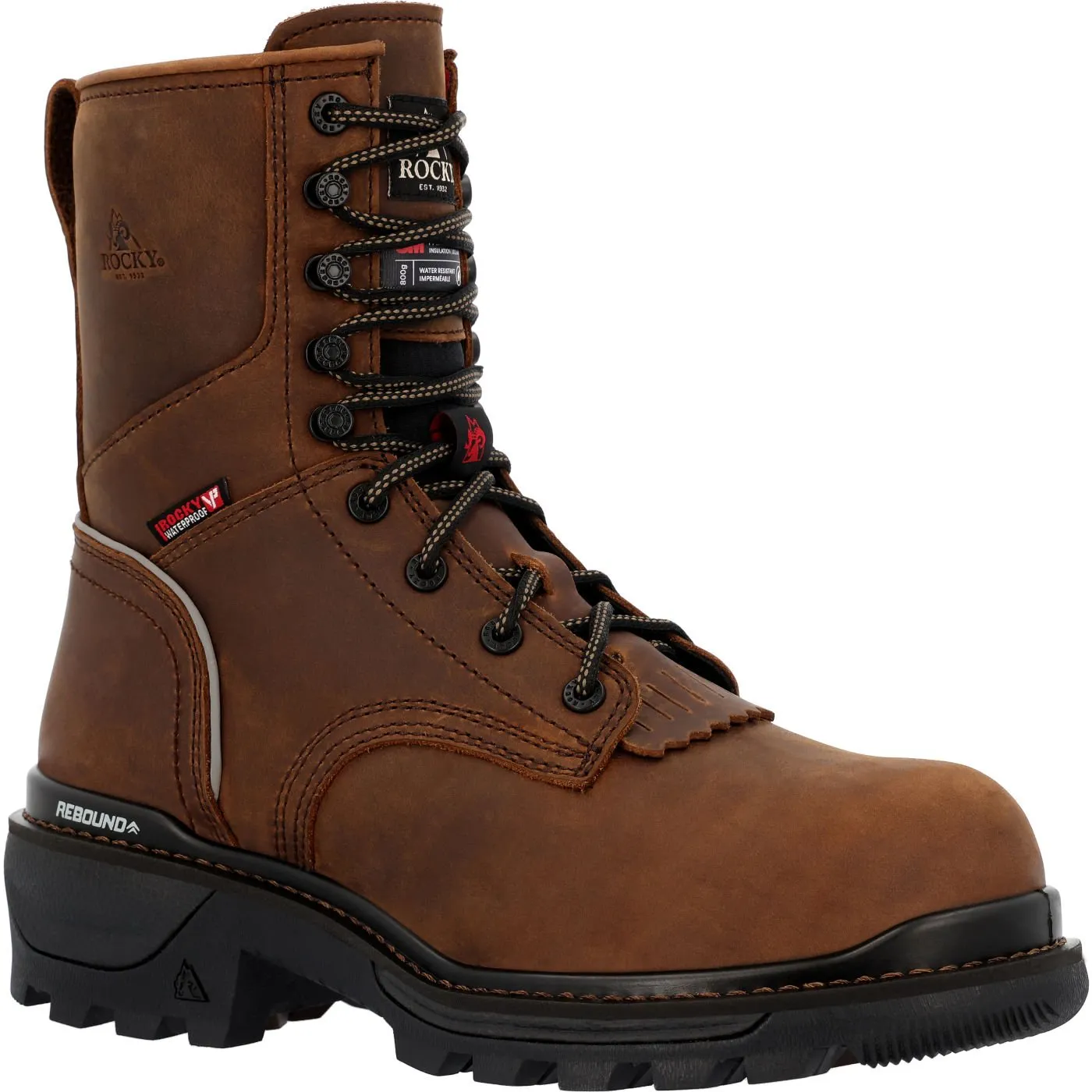 Rocky Rams Horn Logger 800G Insulated Work Boot