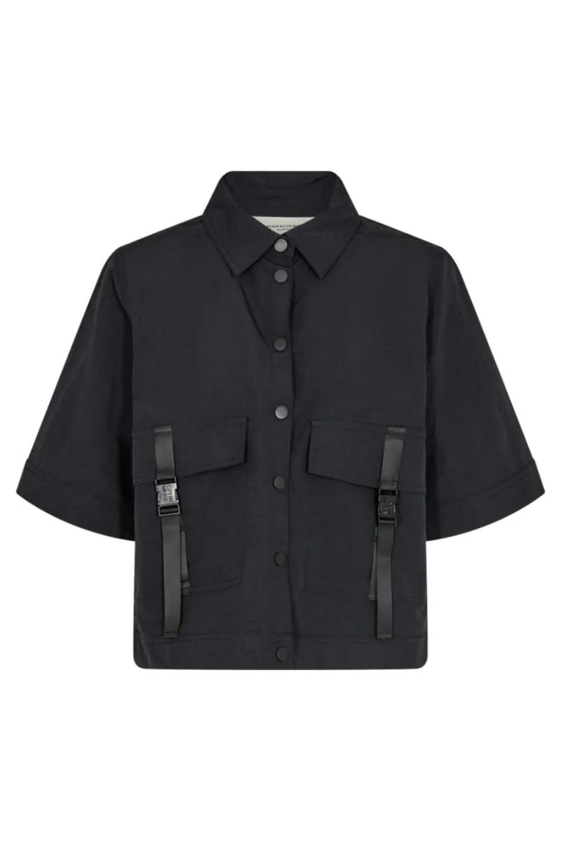 Sarah Shirt | Black | Skjorte fra Copenhagen Muse