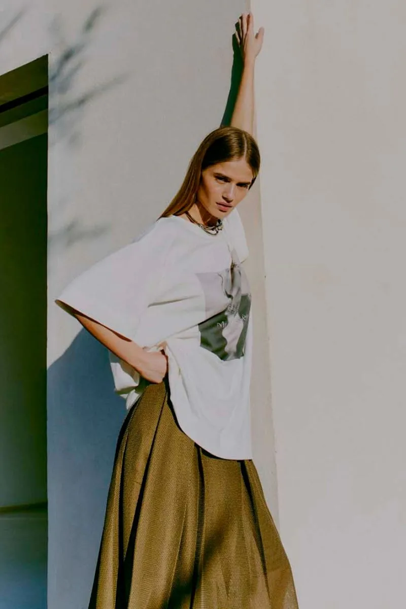 Sarah Skirt | Military Olive | Nederdel fra Copenhagen Muse