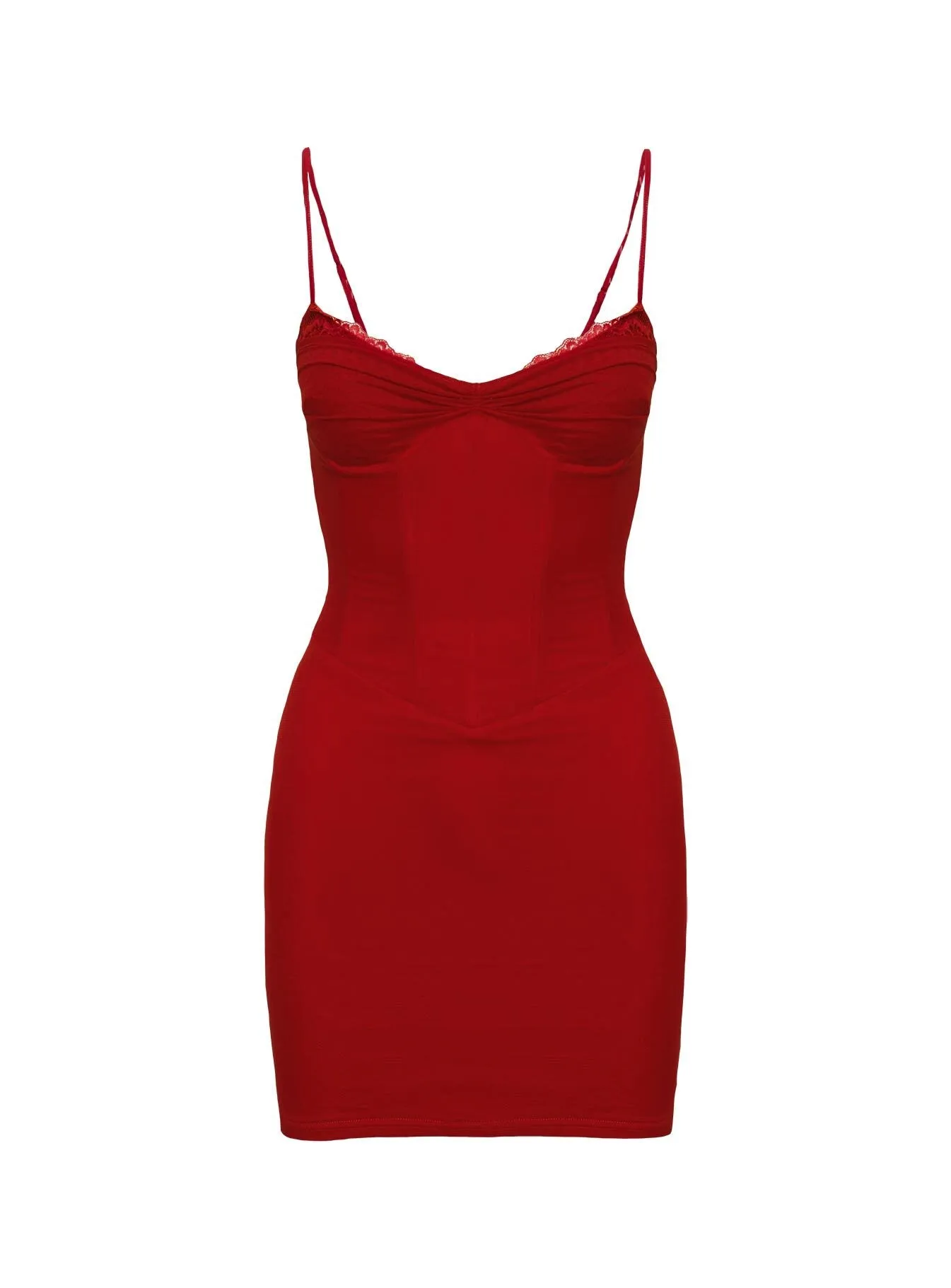 Setsuko Mini Dress Red