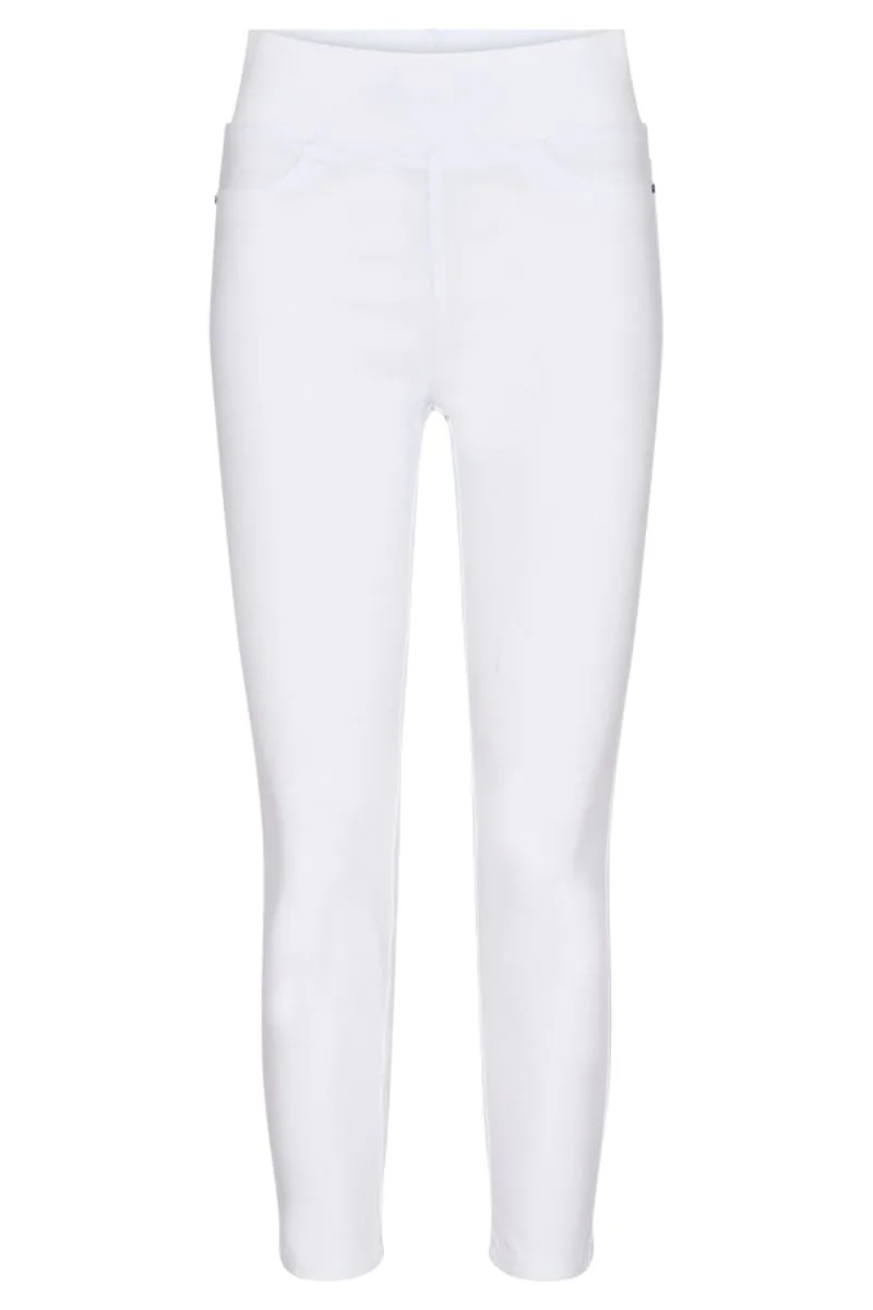 Shantal Pa 7/8 Power | Bright white | Bukser fra Freequent