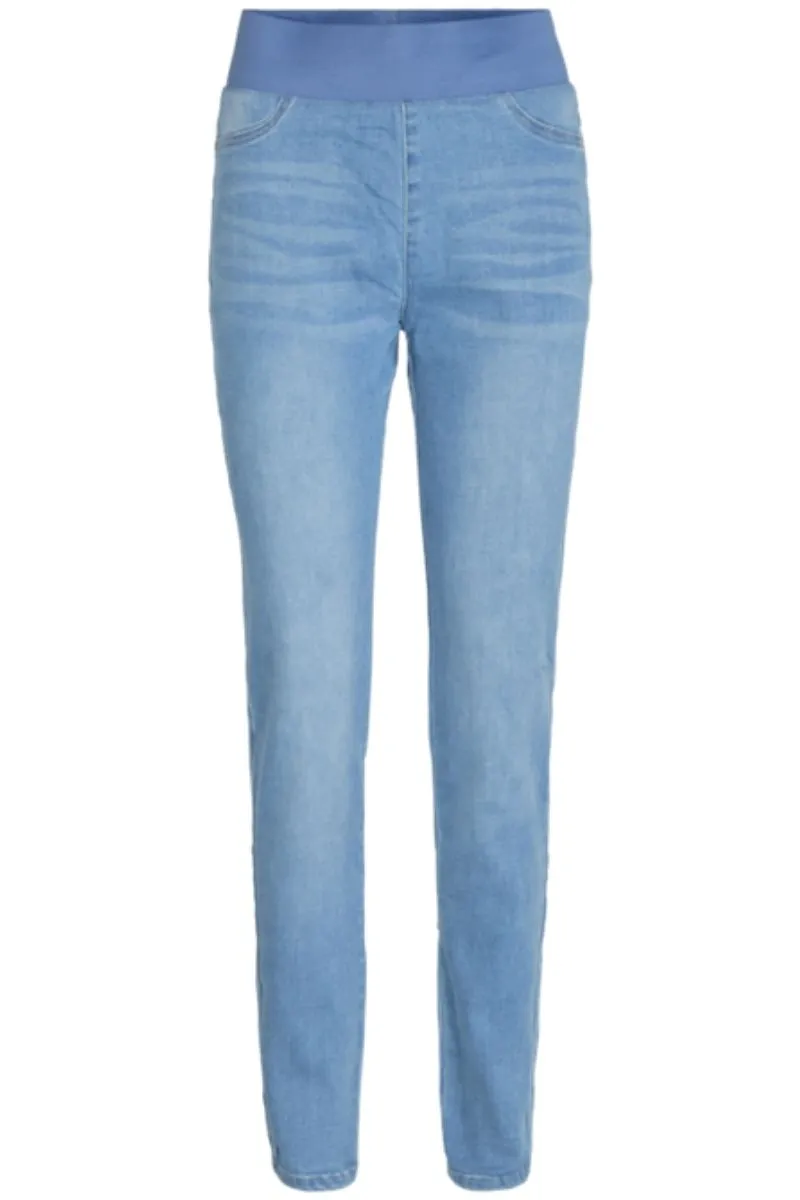 Shantal-Pa-Denim  | Light blue | Bukser fra Freequent