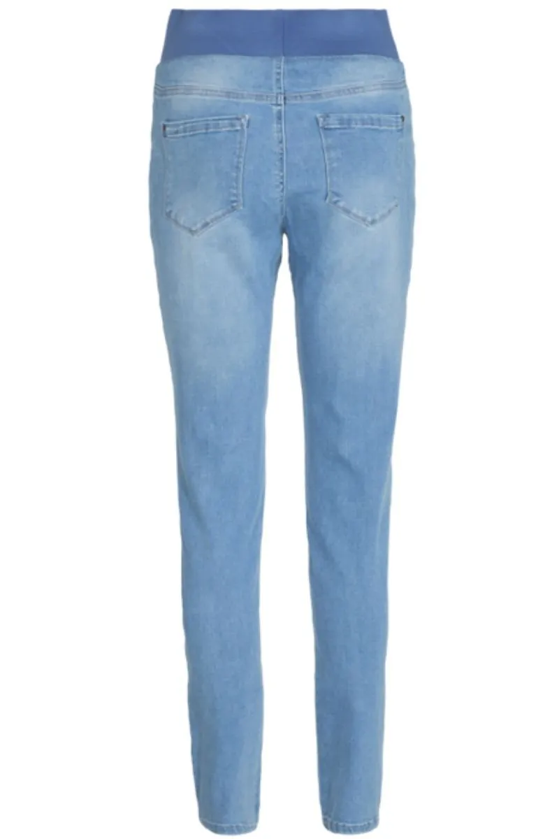 Shantal-Pa-Denim  | Light blue | Bukser fra Freequent