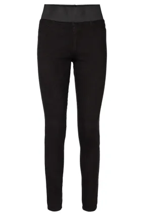 Shantal Pant Denim | Black |  Bukser fra Freequent