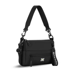 Sherpani Skye Mini Crossbody Bag in Raven Black