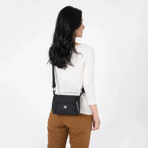 Sherpani Skye Mini Crossbody Bag in Raven Black