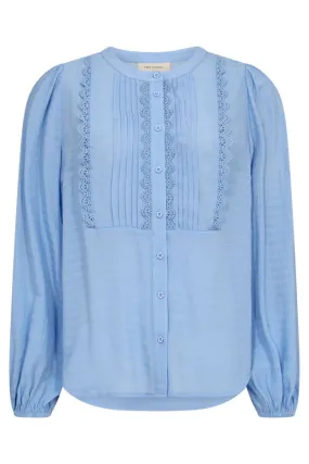 Shu Blouse | Della Robbia Blue | Bluse fra Freequent