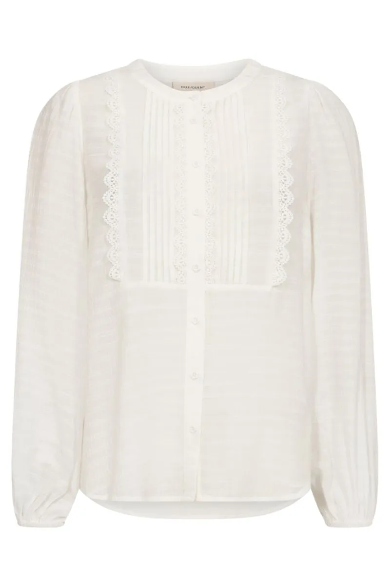 Shu Blouse | Off-White | Bluse fra Freequent