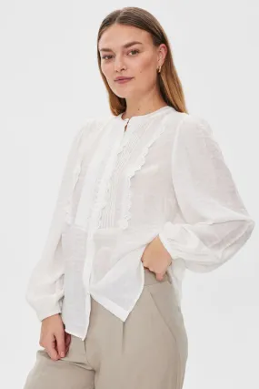 Shu Blouse | Off-White | Bluse fra Freequent