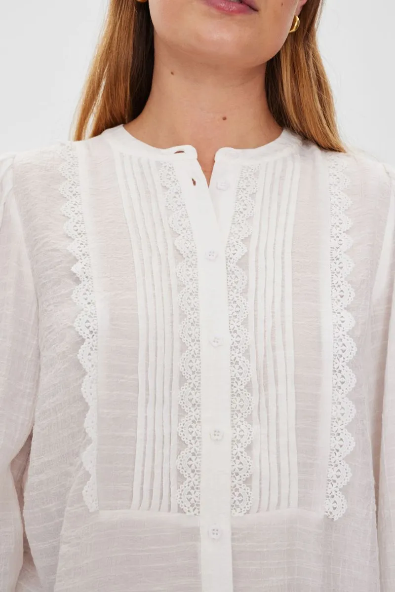 Shu Blouse | Off-White | Bluse fra Freequent