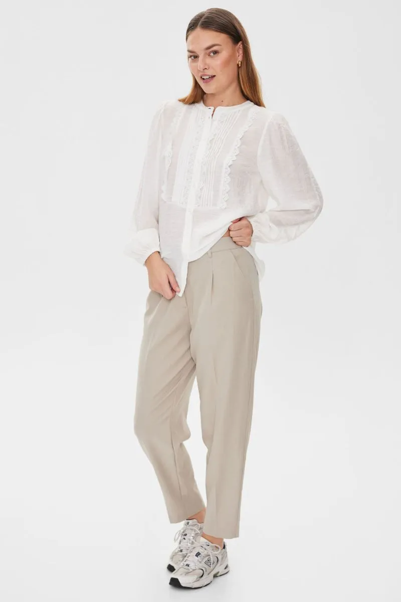 Shu Blouse | Off-White | Bluse fra Freequent