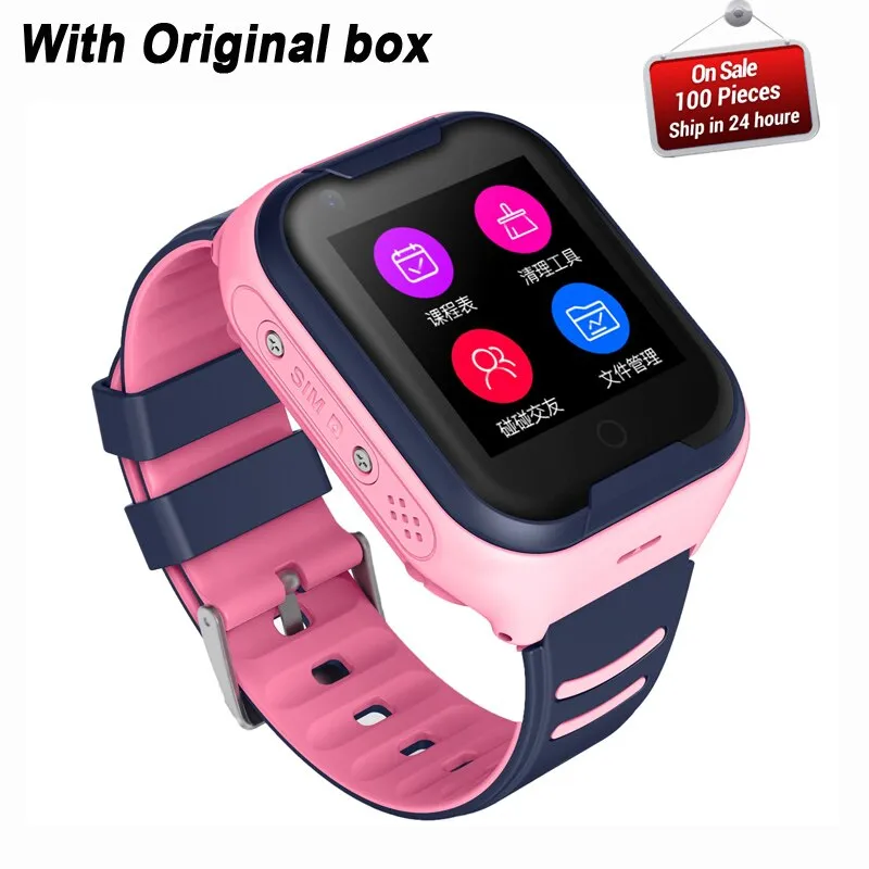 Smart Kids 4G Wifi GPS Tracker Phone Digital SOS Alarm Camera Watch