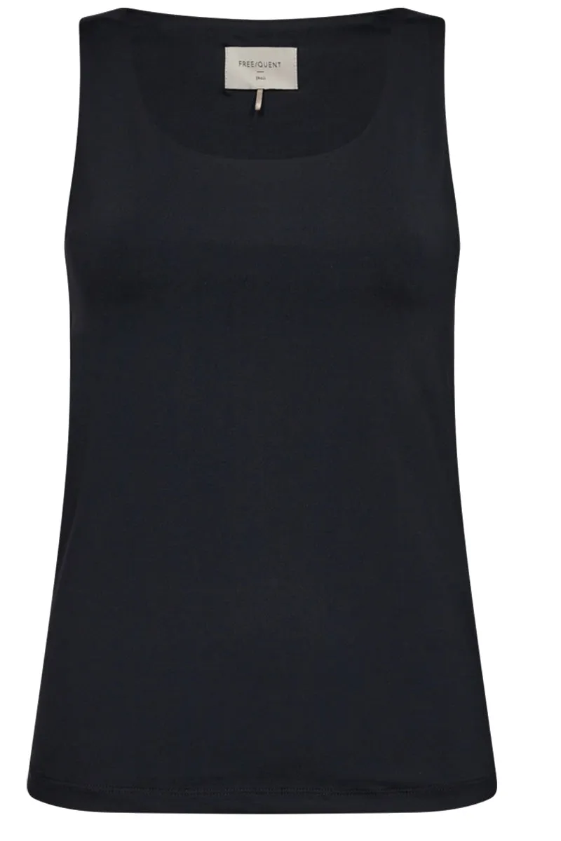 Sonia Top | Black | Tanktop fra Freequent