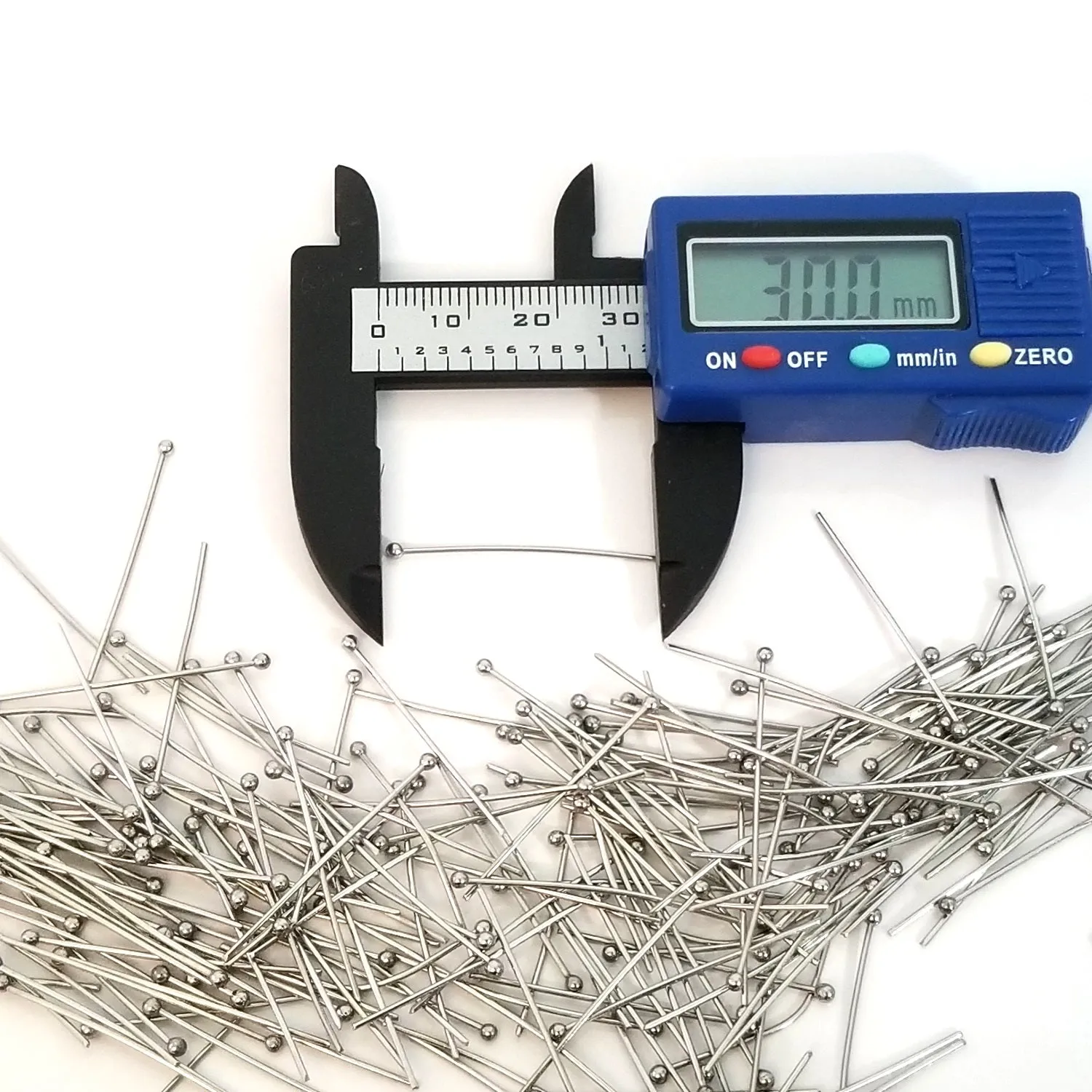 Stainless Steel Ballpins, 30mm (1 3/16