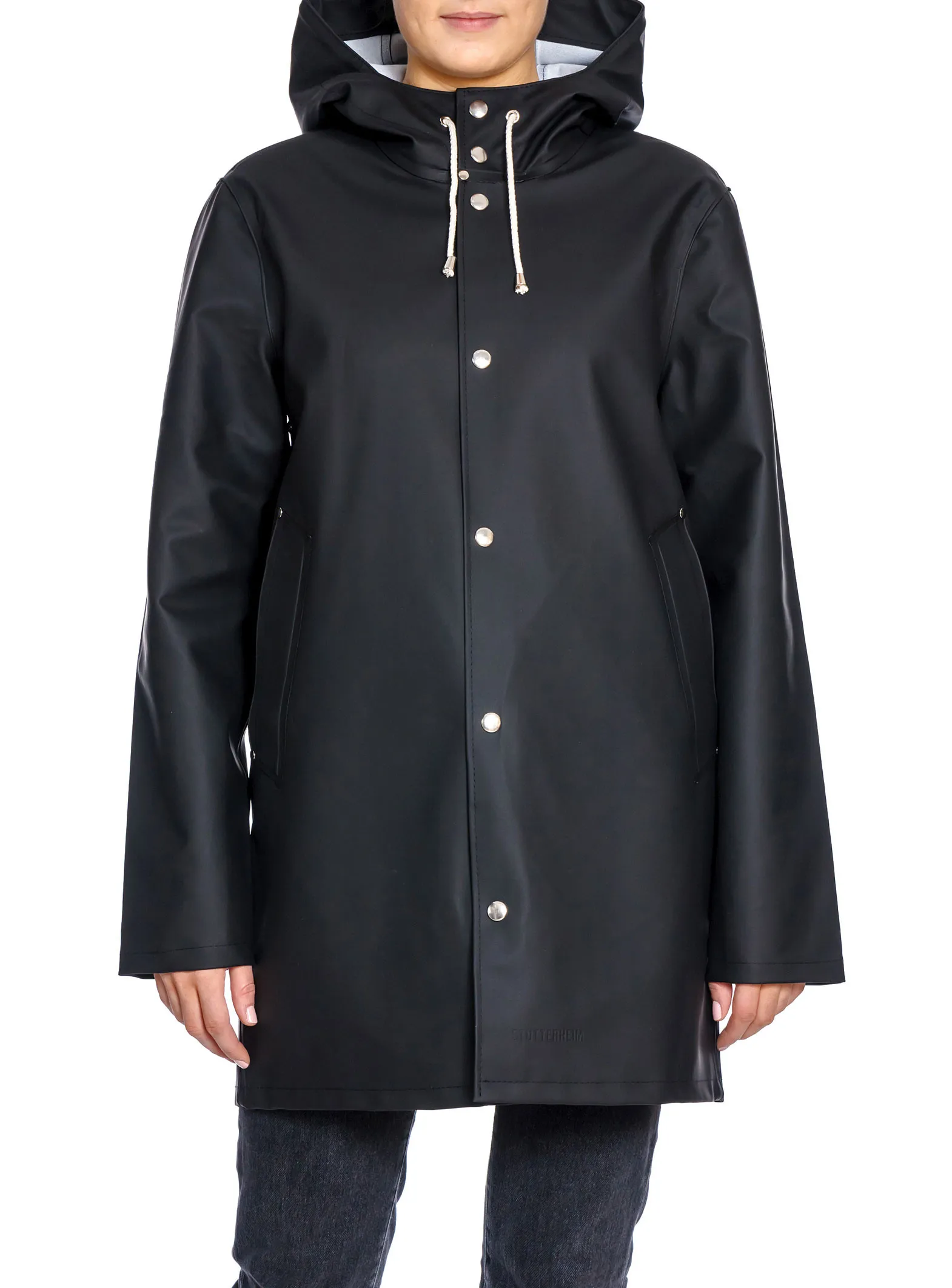 STUTTERHEIM RAINCOAT STOCKHOLM BLACK