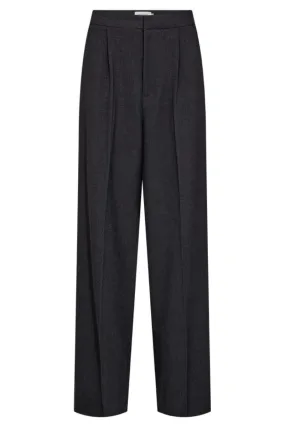 Tailor Wide Pant | Grey Melange | Bukser fra Copenhagen Muse