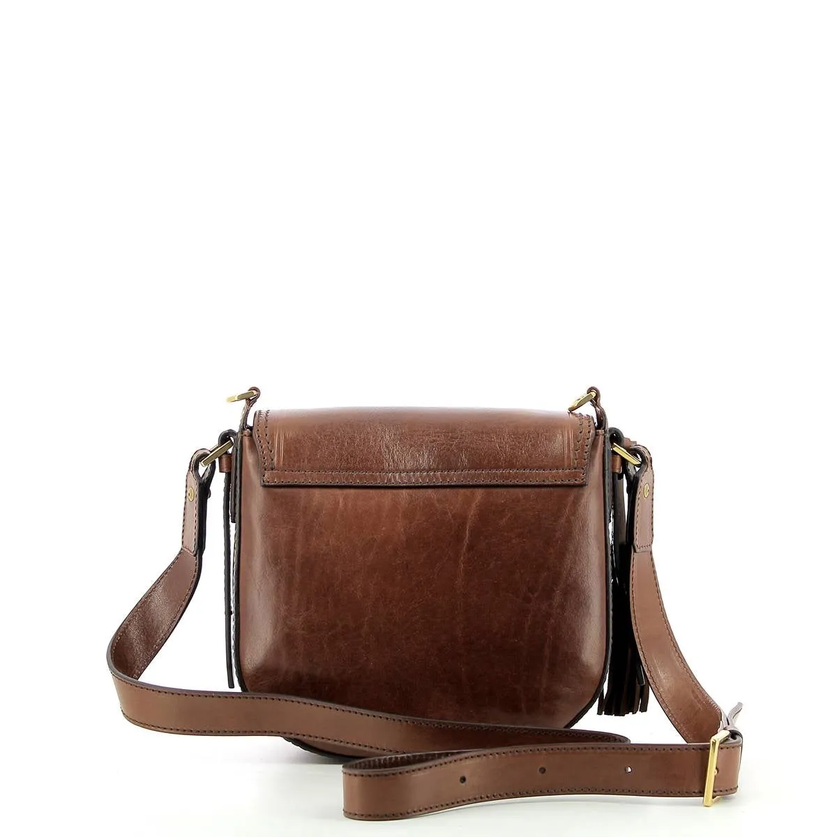 The Bridge - Pearl District Large Crossbody - 04122701 - MARRONE/14/ORO