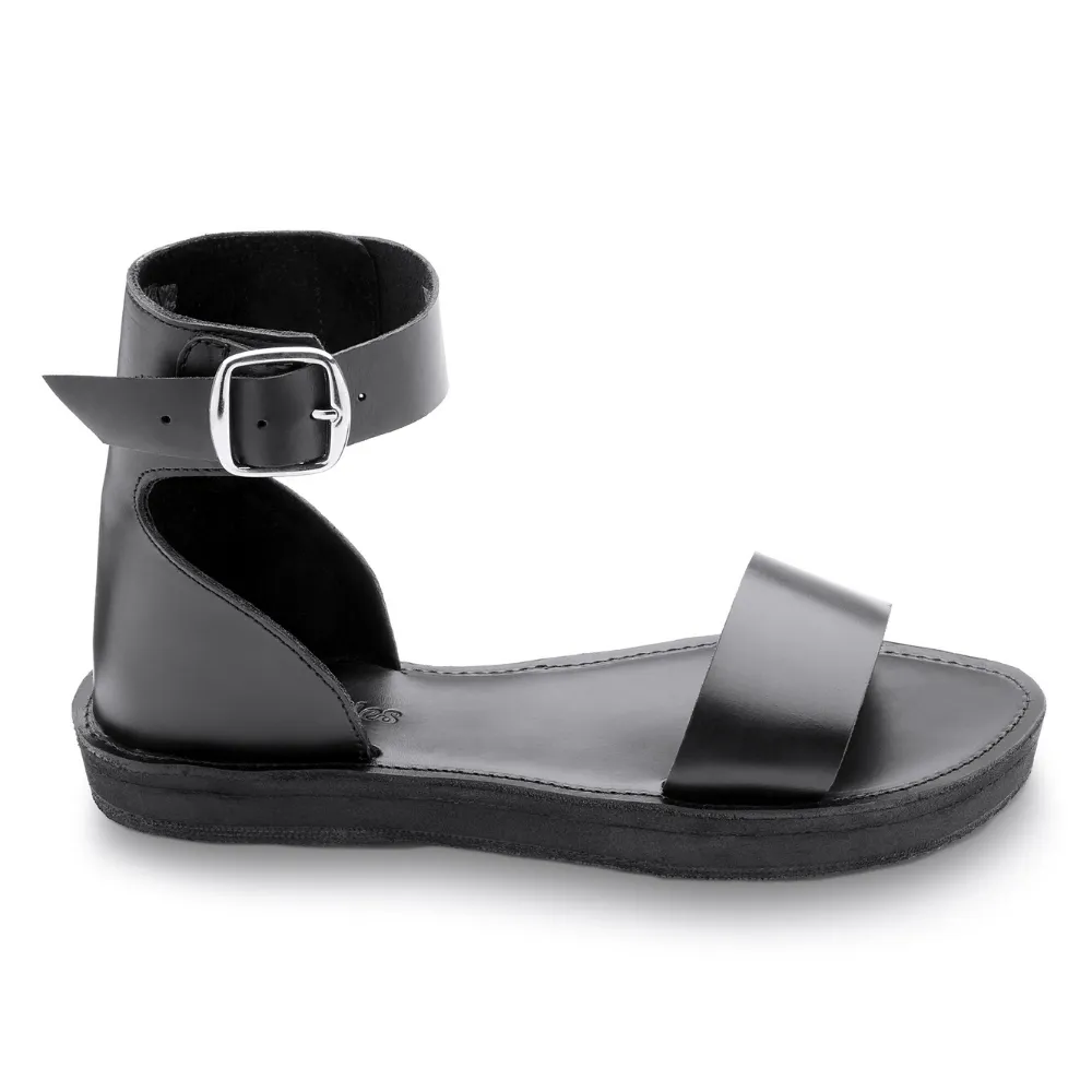 The Camila Leather Flatform Sandal