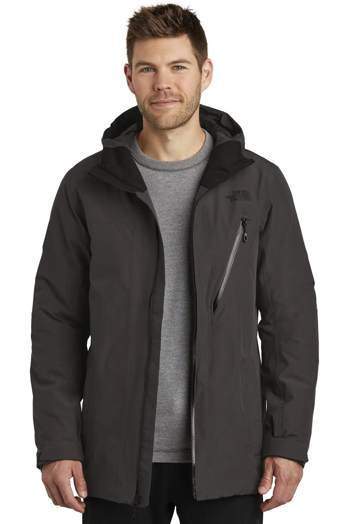 The North Face Ascendent Insulated Jacket NF0A3SES TNF Black/ Asphalt Grey