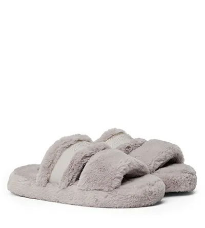 TOMMY HILFIGER FUR BASICS SLIPPER