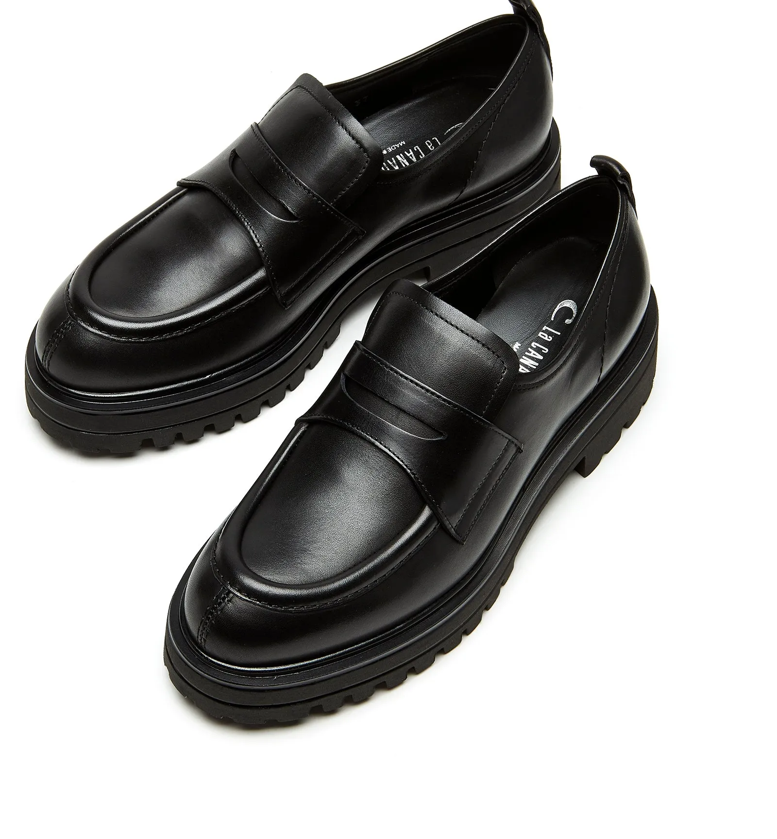 TRAY LEATHER LOAFER